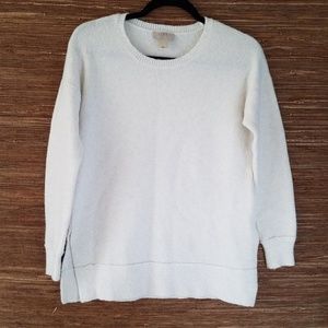 Loft Petite Sweater Soft Long Sleeve Split Side